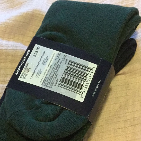 NWT 2 Polo Ralph Lauren Socks - Picture 3 of 3